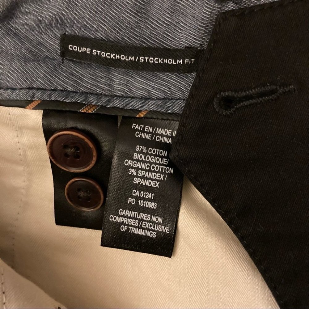 LE 31 Visions For Simons Sz 29 Stockholm Fit Preppy Pants Organic Cotton - Picture 6 of 7